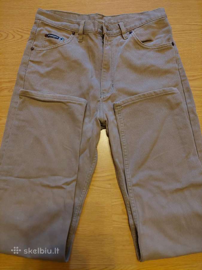Wrangler velvetinės kelnės XS dydis - nuotraukos Nr. 4