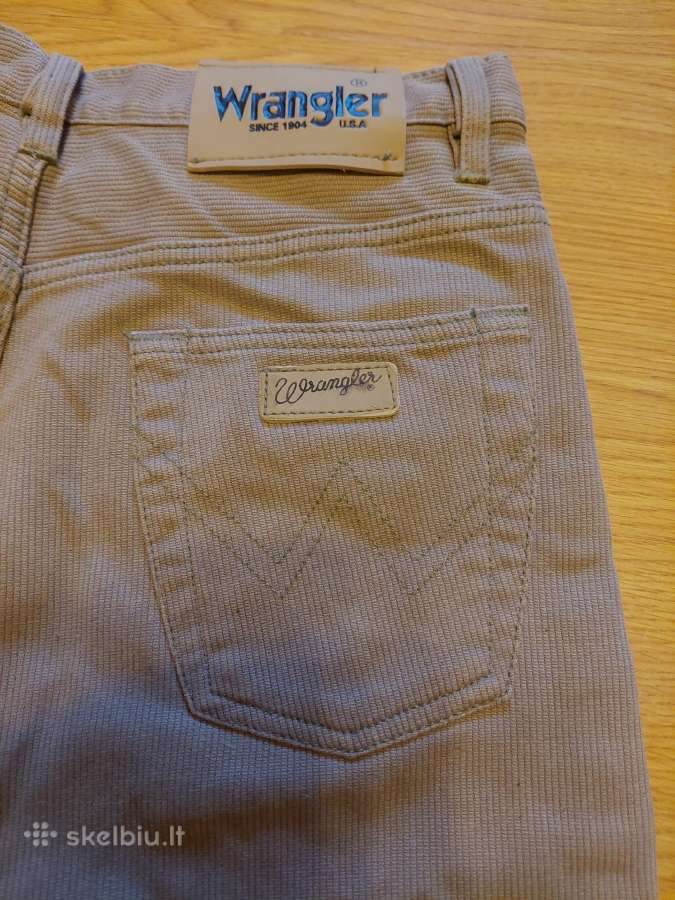 Wrangler velvetinės kelnės XS dydis - nuotraukos Nr. 7