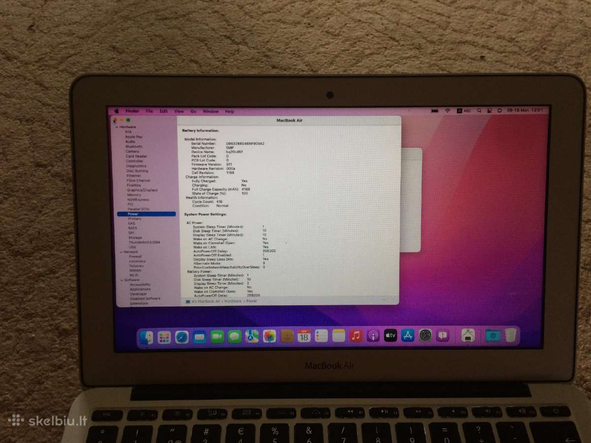 MacBook Air 11 2015 - nuotraukos Nr. 3