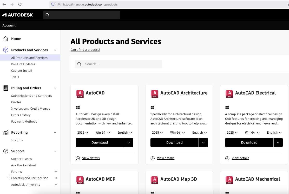 Autocad 2021 - 2026 Originali 1metu License - nuotraukos Nr. 2