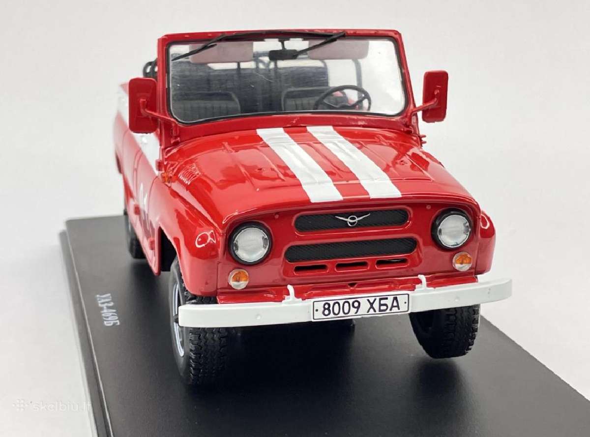 Uaz 469b 1:24. Hachette - nuotraukos Nr. 3