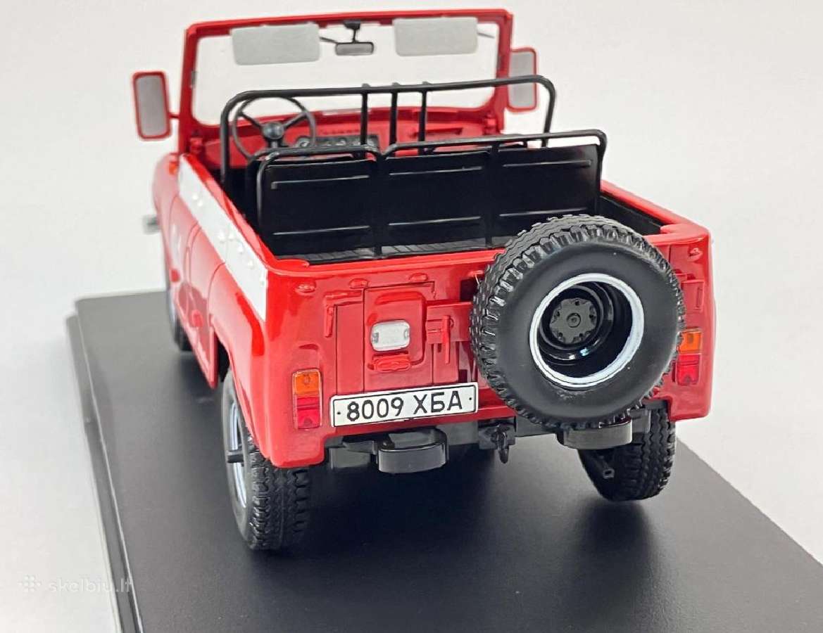 Uaz 469b 1:24. Hachette - nuotraukos Nr. 4