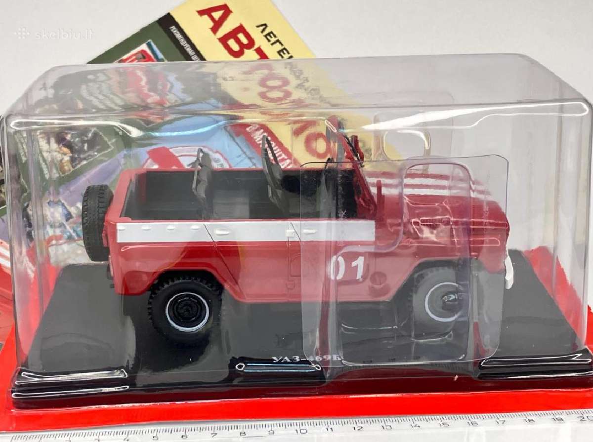 Uaz 469b 1:24. Hachette - nuotraukos Nr. 7