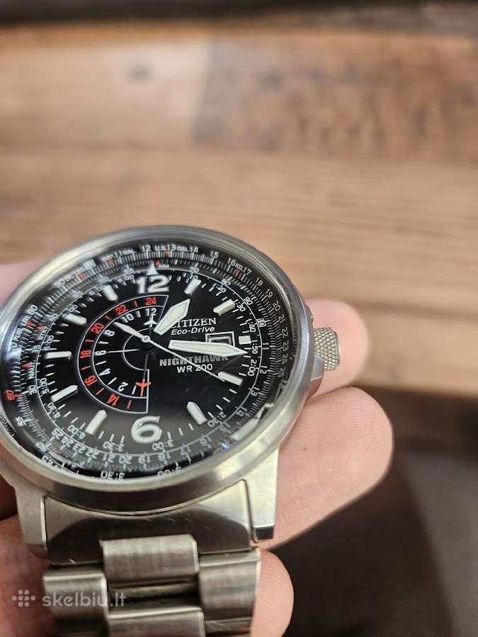 Citizen Nighthawk Bj7000-52e - nuotraukos Nr. 5