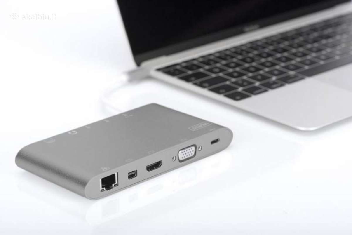 MacBook Pro, iPad Hub, Type-c HD-4k, Hdmi Nauji - nuotraukos Nr. 27