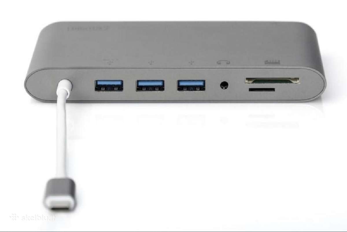 MacBook Pro, iPad Hub, Type-c HD-4k, Hdmi Nauji - nuotraukos Nr. 28