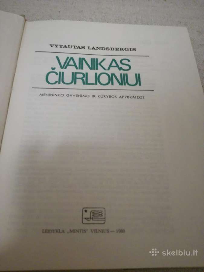 M.k.ciurlionis knygos ,atvirutes - nuotraukos Nr. 4