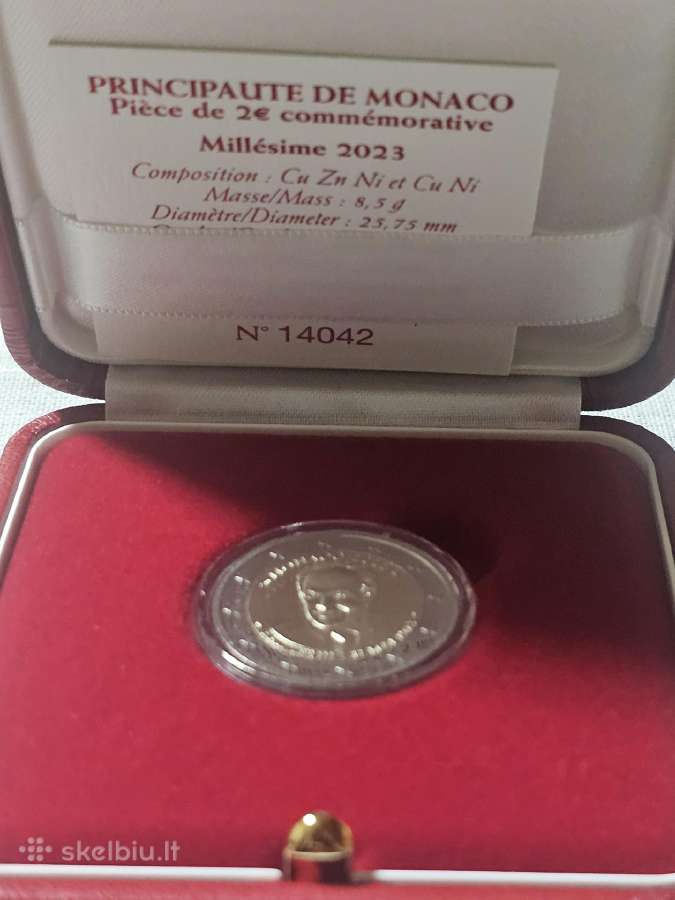 Monaco 2023 2 euro - nuotraukos Nr. 2