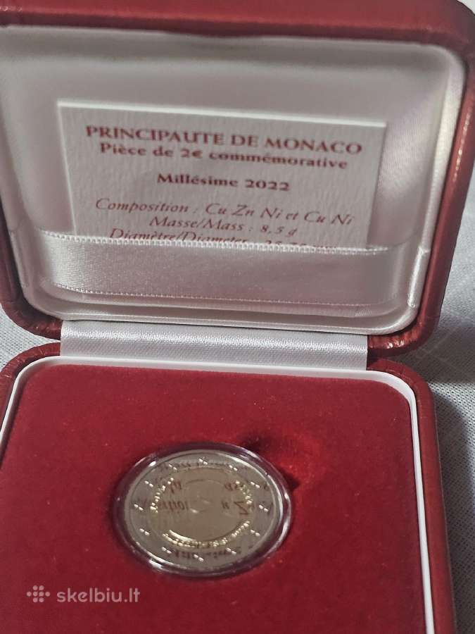 Monaco 2022 2 euro - nuotraukos Nr. 2