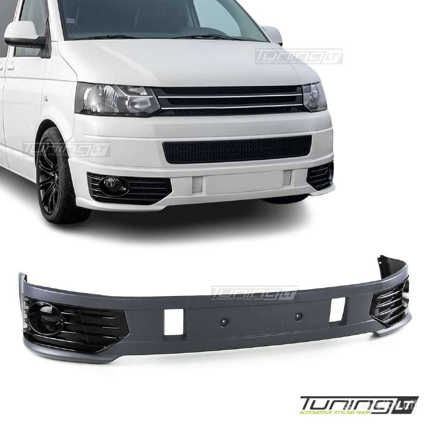 VW T5.1 priekinio bamperio lūpa pažeminimas