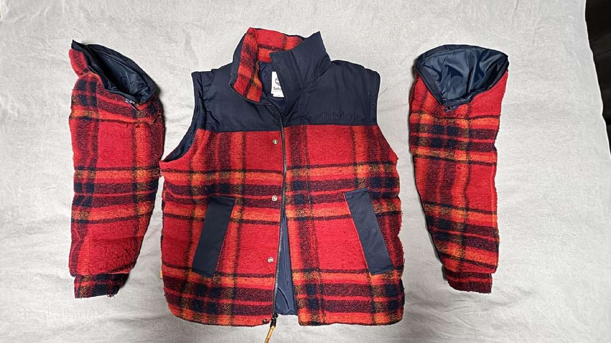 Timberland Welch Mountain Puffer Jacket - Red - nuotraukos Nr. 4