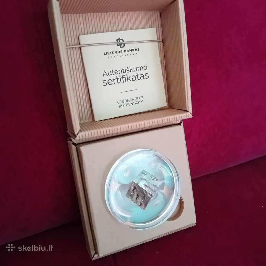 20€ sidabrinė moneta skirta dirbtiniam intelektui - nuotraukos Nr. 4
