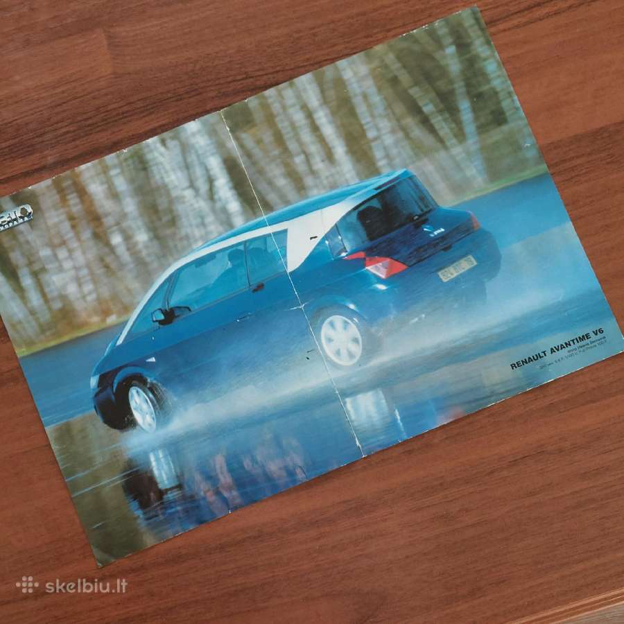 Mašinų plakatas : Edonis / Renault Avantime V6 - nuotraukos Nr. 2