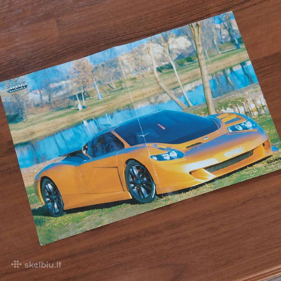 Mašinų plakatas : Edonis / Renault Avantime V6 - nuotraukos Nr. 6