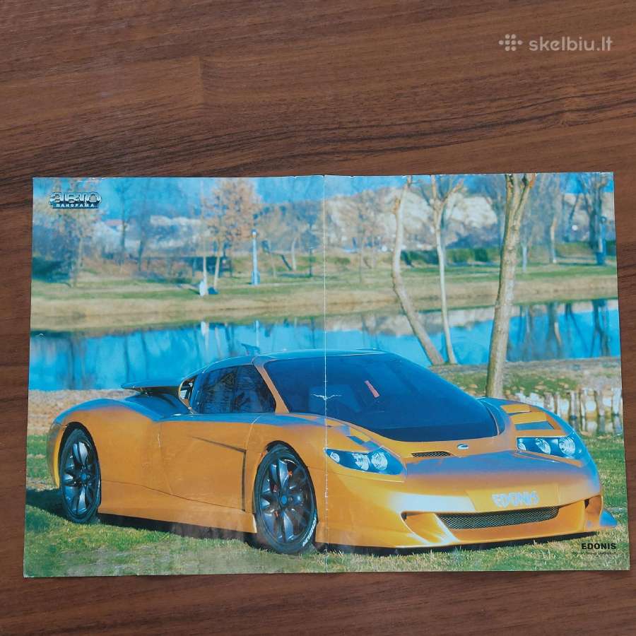 Mašinų plakatas : Edonis / Renault Avantime V6 - nuotraukos Nr. 7