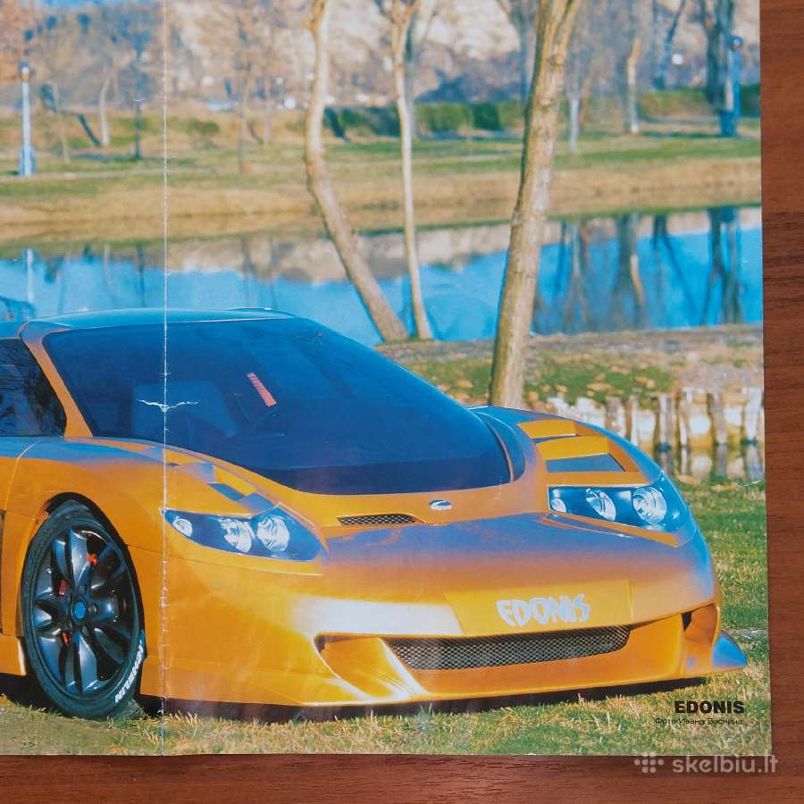 Mašinų plakatas : Edonis / Renault Avantime V6 - nuotraukos Nr. 10