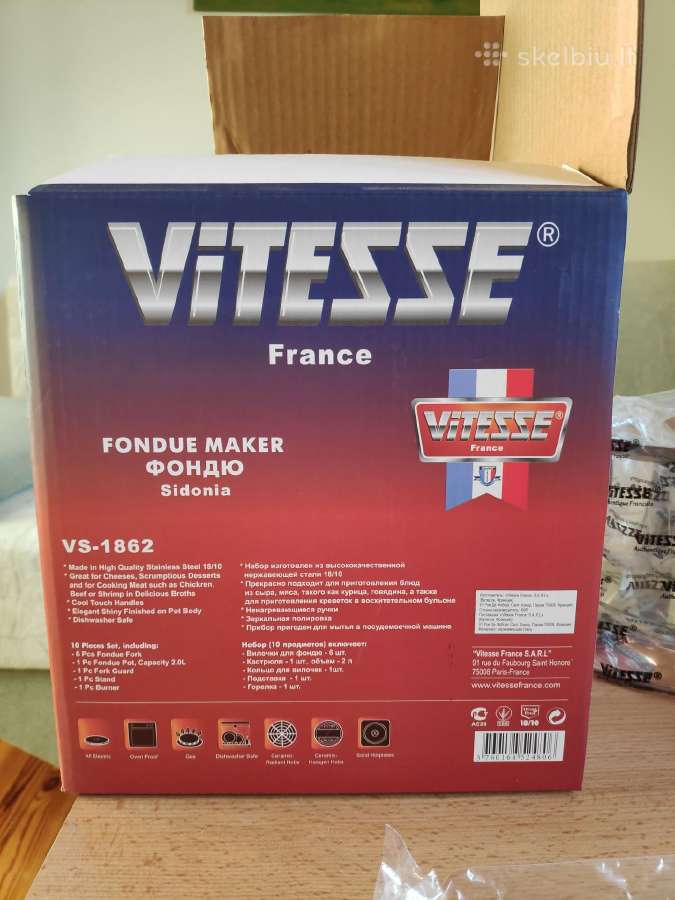 Fondiu rinkinys Vitesse Vs-1862 - nuotraukos Nr. 3