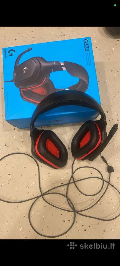 Logitech G332 ausines - nuotraukos Nr. 3