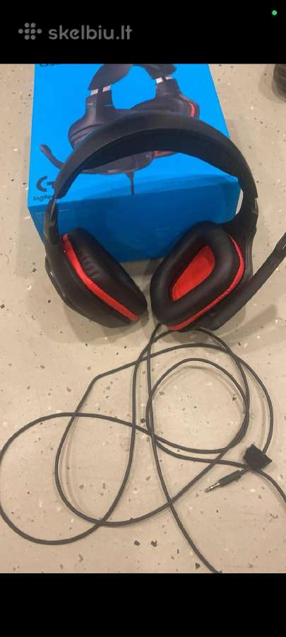 Logitech G332 ausines - nuotraukos Nr. 4