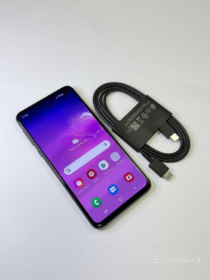 Samsung S10e 128gb, kaip naujas 12vnt