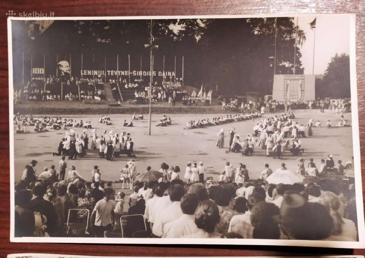 Šventės,biržų estradoje ,nuotraukos 1970 m. - nuotraukos Nr. 2