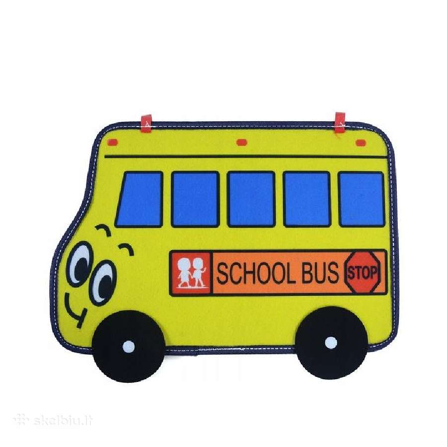 вUsy board Montessori autobusas - nuotraukos Nr. 3