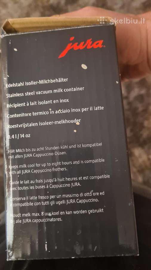 Jura pieno termosiukas kavos aparatui - nuotraukos Nr. 4