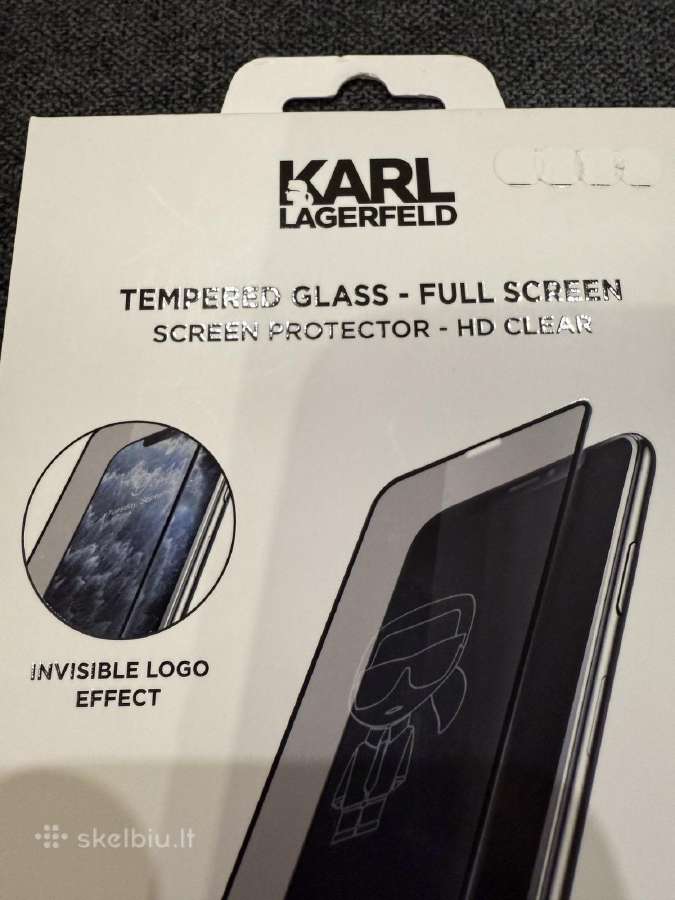 Karl Lagerfeld iPhone 12 Pro Max stikliukas