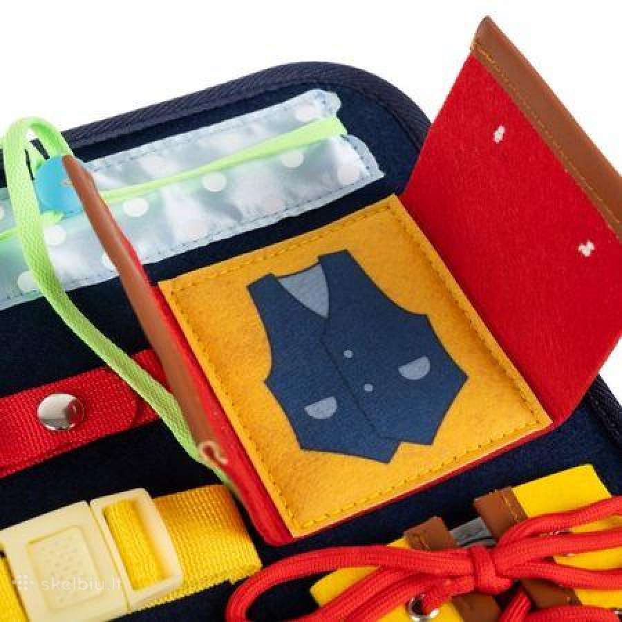 Originali Montessori rankinė busy lenta XXL - nuotraukos Nr. 5