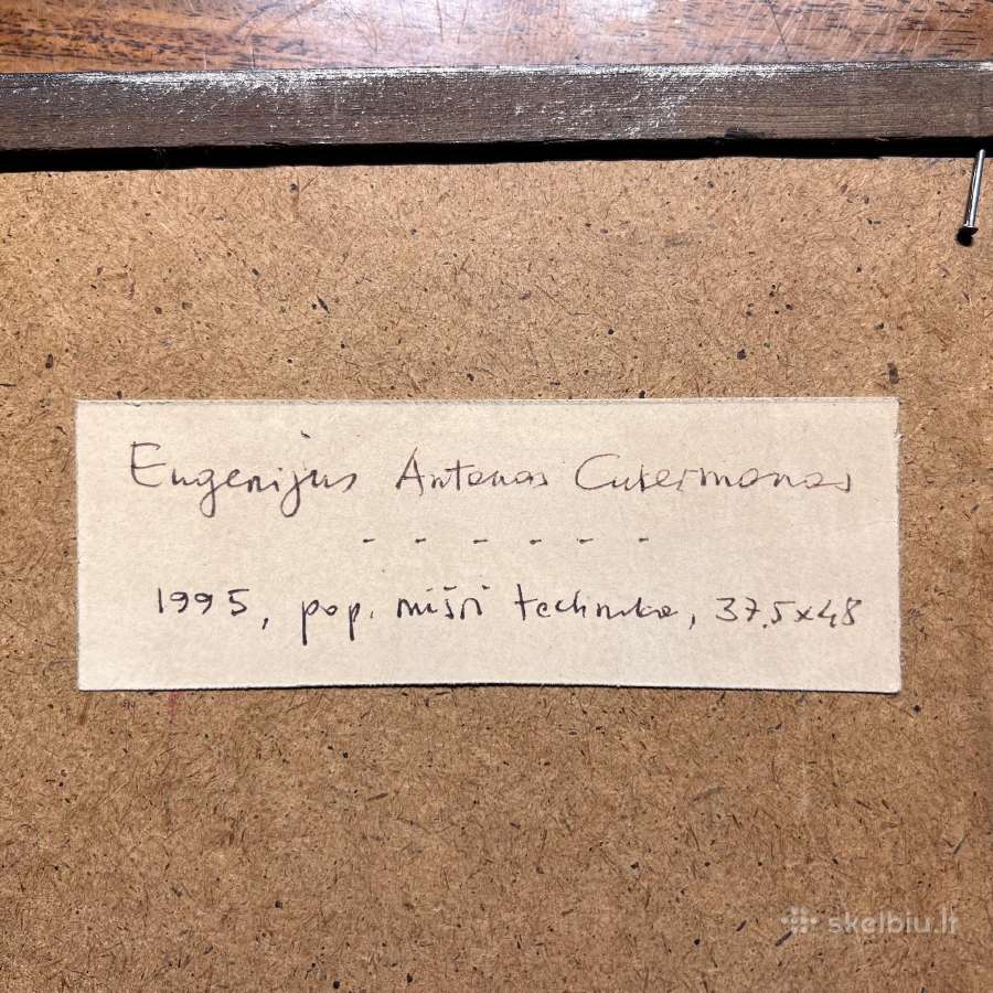 Eugenijus Antanas Cukermanas g. 1935 paveikslas - nuotraukos Nr. 3