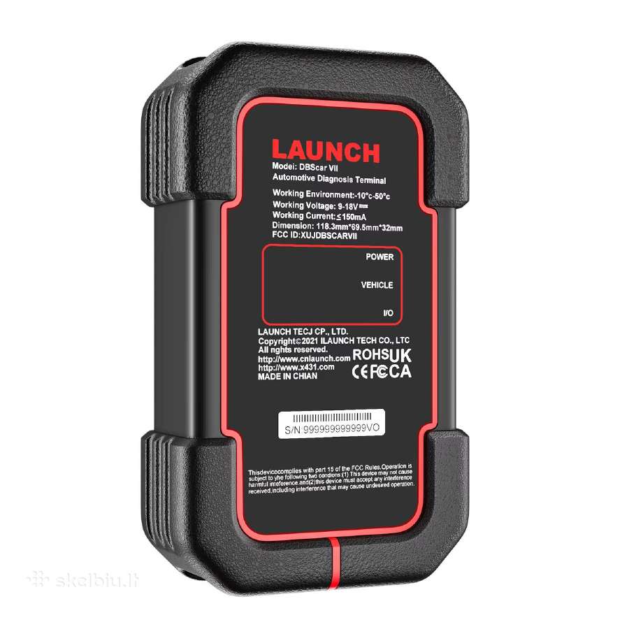 Launch X431 diagnostika - nuotraukos Nr. 21