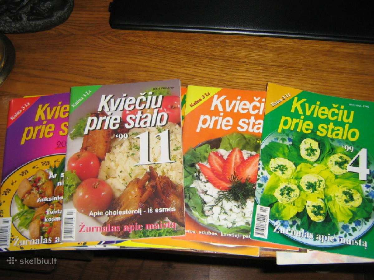 Taryb.žurnalai. Maisto gaminimas,mezgimo žurnalai