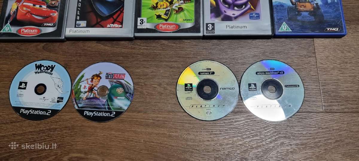 Playstation 2 žaidimai ir keli playstation 1. - nuotraukos Nr. 2