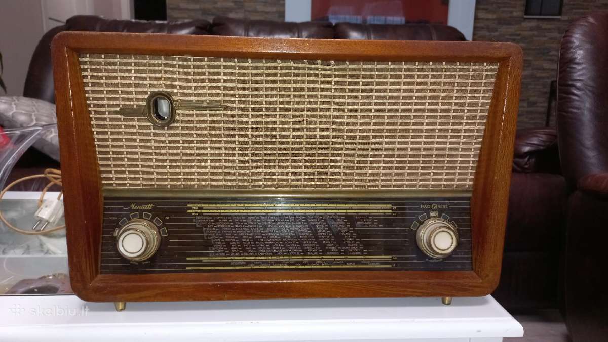 Grazus senovinis radio.