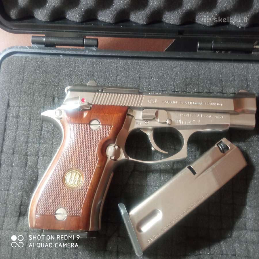 Beretta 84 FS Nikel - Skelbiu.lt