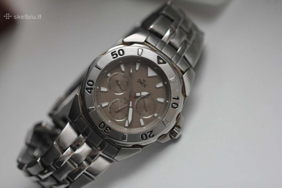 Inex quartz originalus vyr,laikrodis