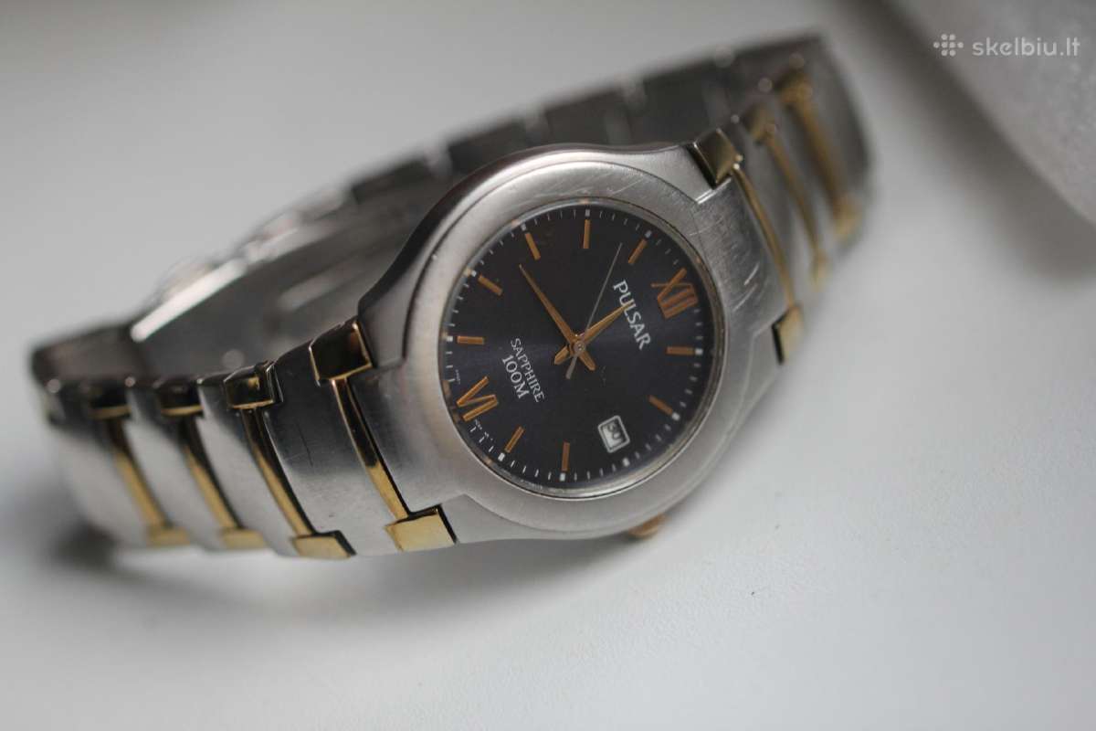 Pulsar quartz originalus vintage laikrodis - nuotraukos Nr. 3