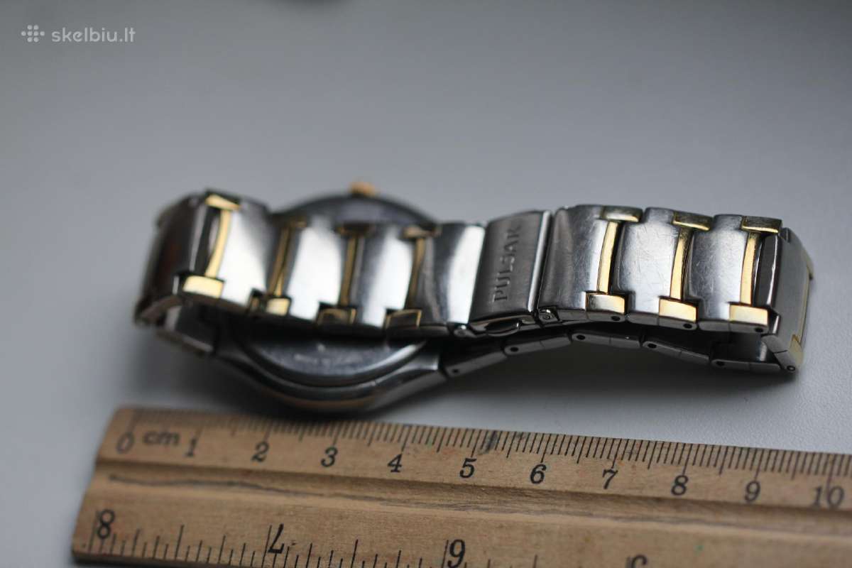 Pulsar quartz originalus vintage laikrodis - nuotraukos Nr. 6