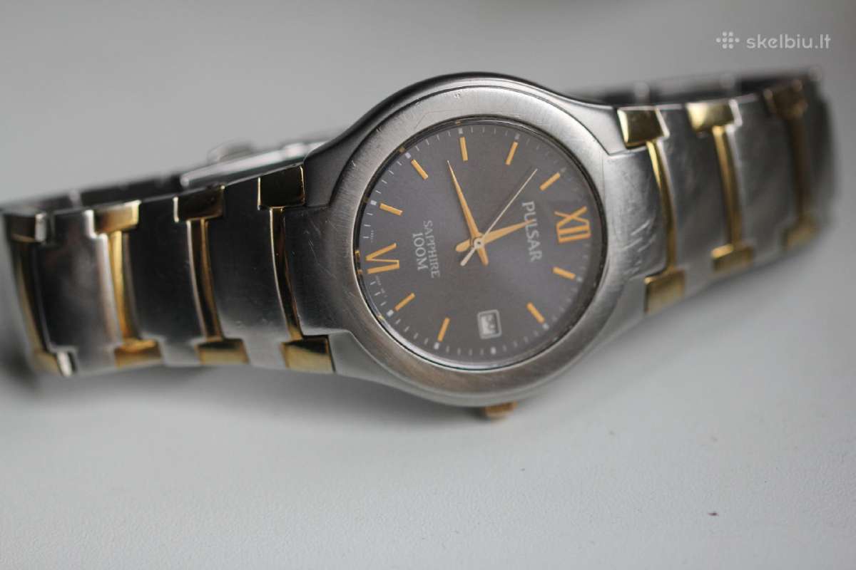 Pulsar quartz originalus vintage laikrodis