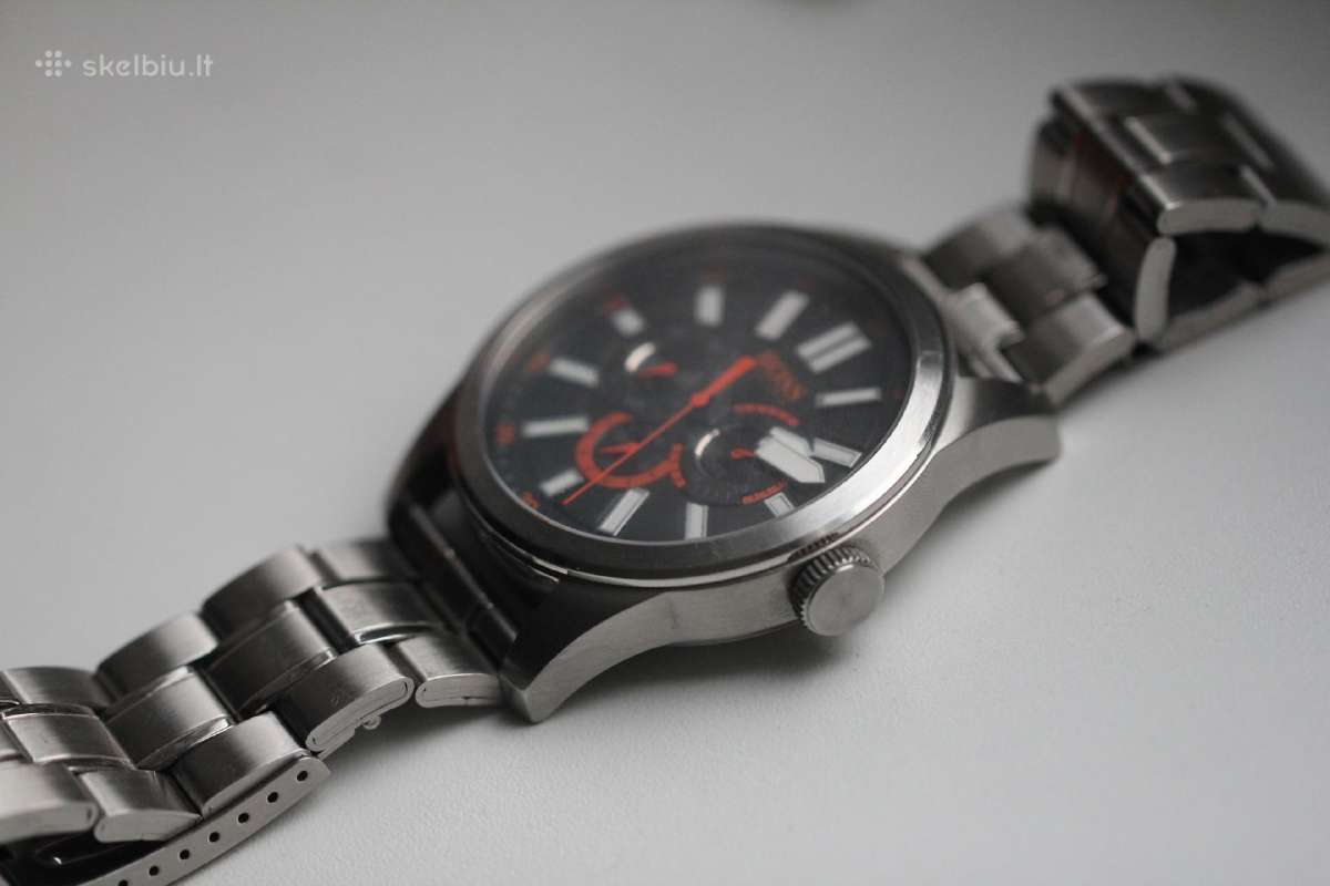Boss hugo boss originalus,didelio deametro laikrod - nuotraukos Nr. 5