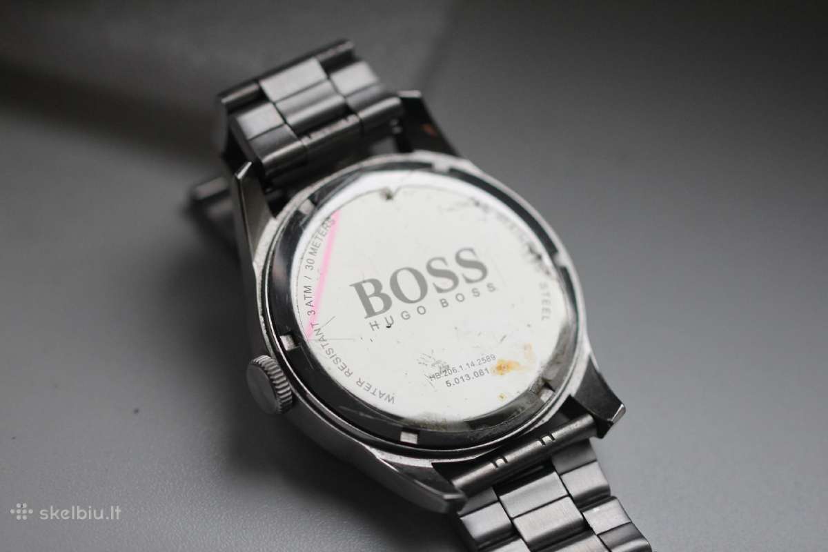 Boss hugo boss originalus,didelio deametro laikrod - nuotraukos Nr. 6