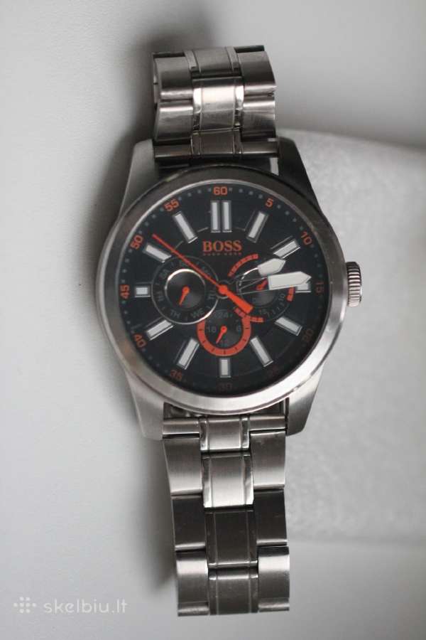 Boss hugo boss originalus,didelio deametro laikrod - nuotraukos Nr. 3