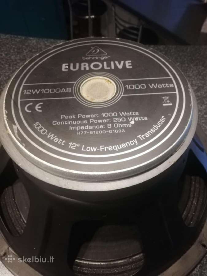 Rcf, Rockford Fosgate P115 S4, Pride, Behringer - nuotraukos Nr. 2
