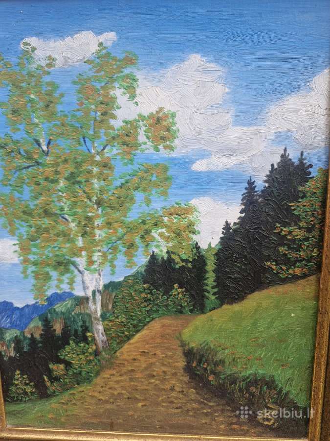 Tapytas paveikslas gamtos tematika - nuotraukos Nr. 8