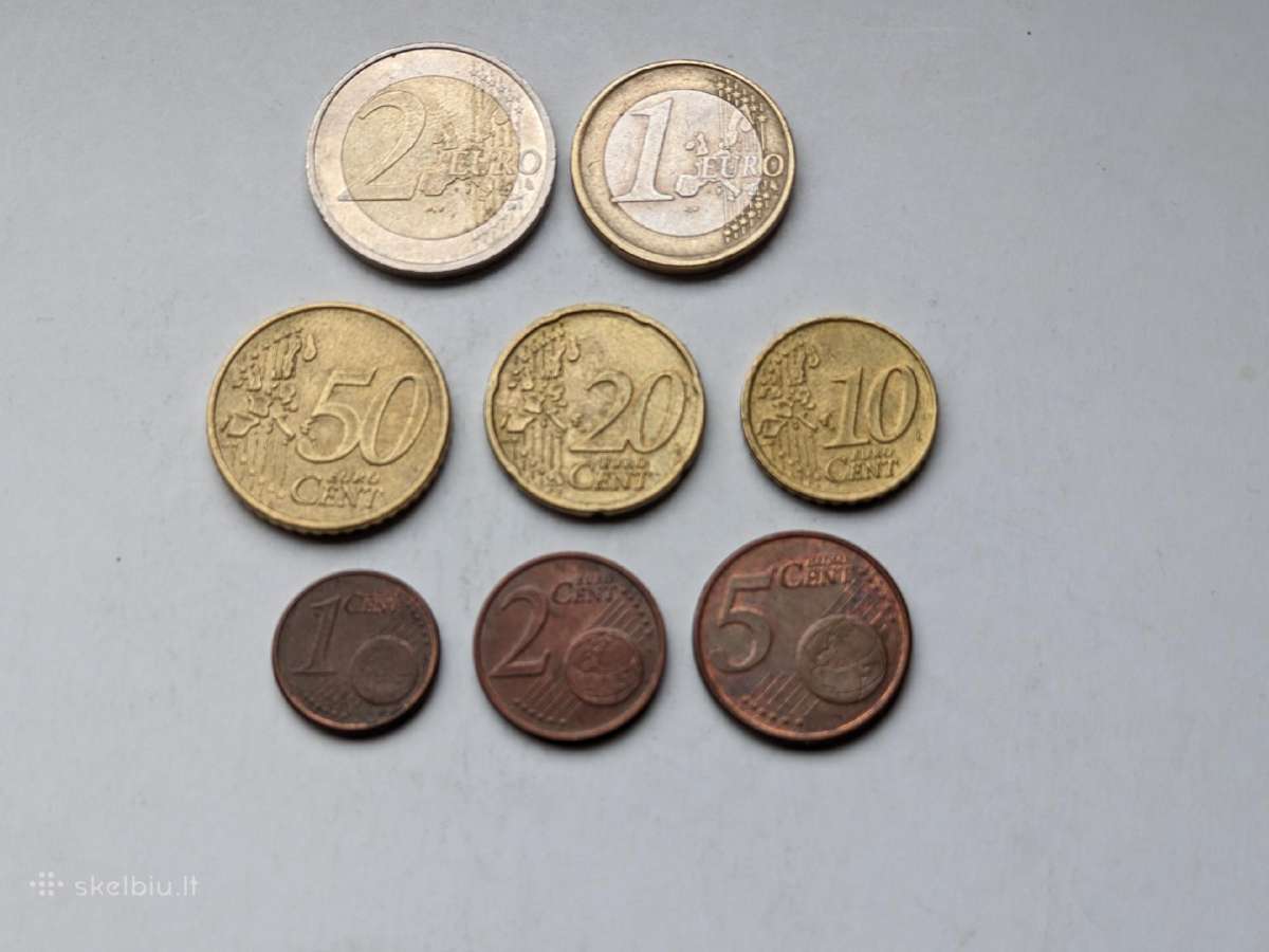 Liuksemburgo euro monetų rinkinukas mix - nuotraukos Nr. 2