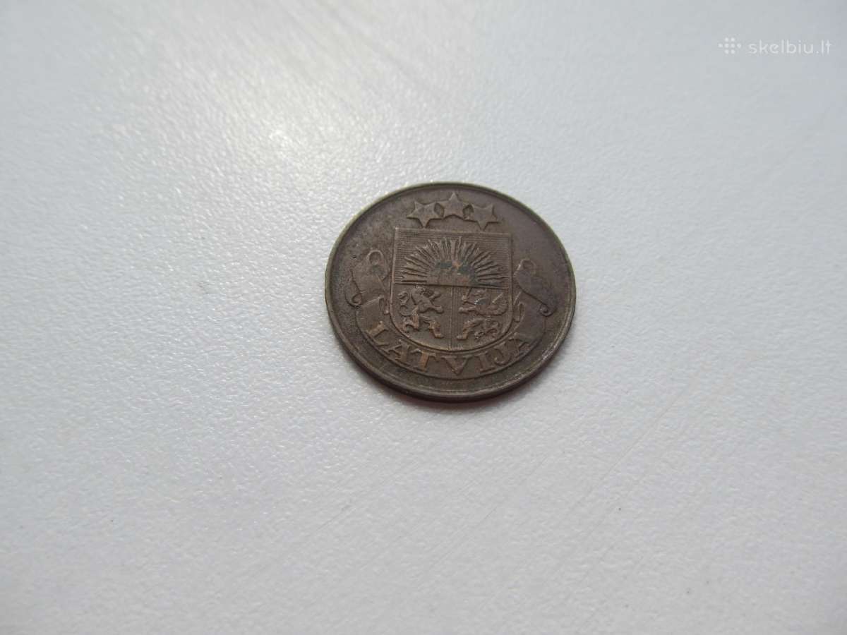5 santimi , Latvija , 1922 - nuotraukos Nr. 2