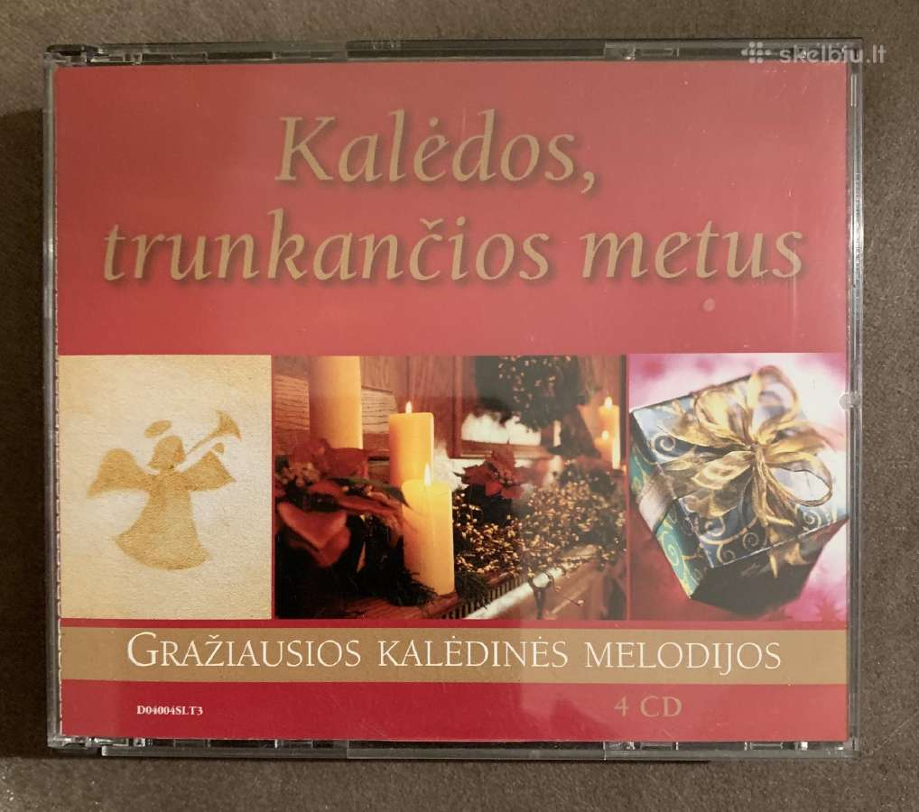 Kalėdinės muzikos CD diskas, 4 vnt. kompl.
