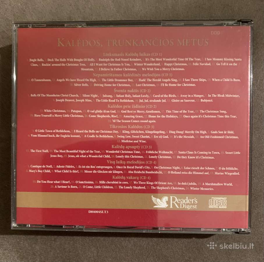 Kalėdinės muzikos CD diskas, 4 vnt. kompl. - nuotraukos Nr. 2