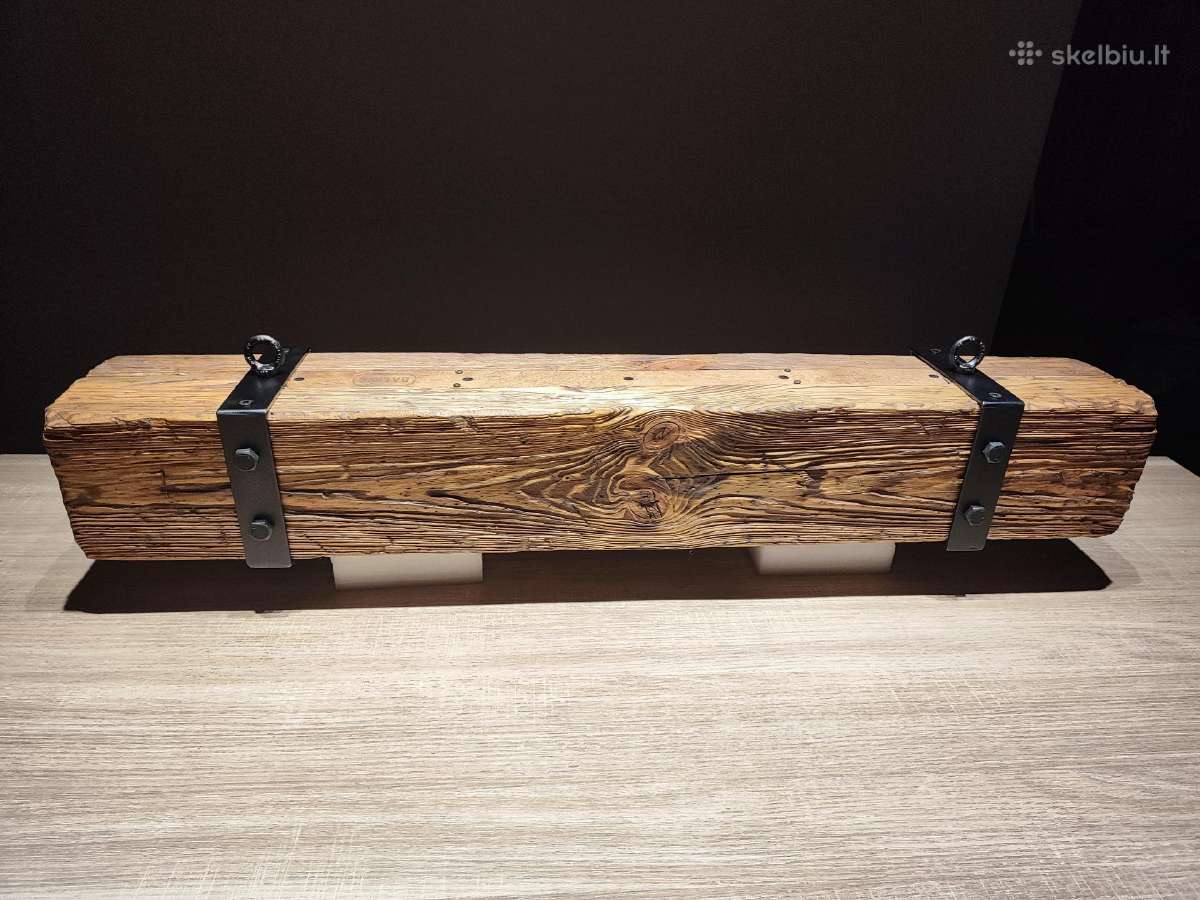 Pakabinamas šviestuvas "Balkis", sendintas medis - nuotraukos Nr. 27
