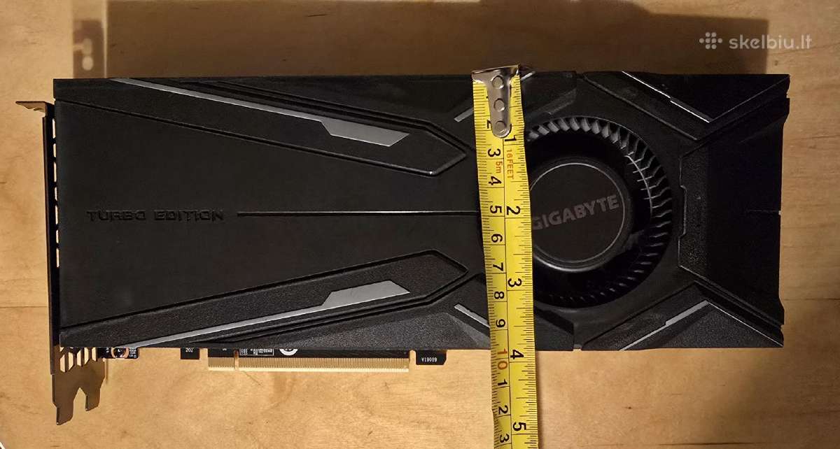Gigabyte Rtx 2080 Ti Turbo 11gb bei 22gb Fe - nuotraukos Nr. 7